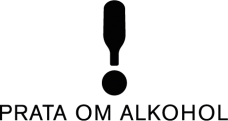Prata om alkohol logotype