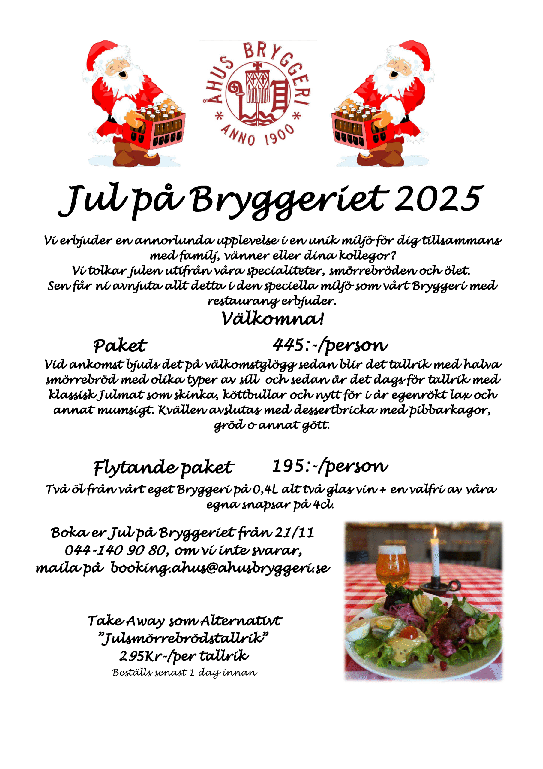 Jul på bryggeriet 2025 Åhus